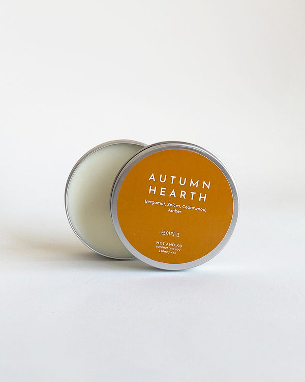 Autumn Hearth - 120ml Candle Tin