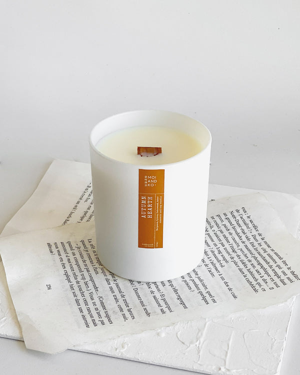 Autumn Hearth - Coconut and Soy wax candle