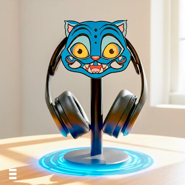 Soporte para auriculares inspirado en Derpy Tiger | Huntrix K-Pop Demon Hunters