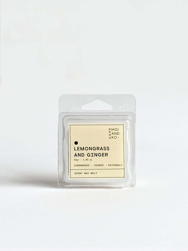 Lemongrass and ginger wax melt - 4 cubes