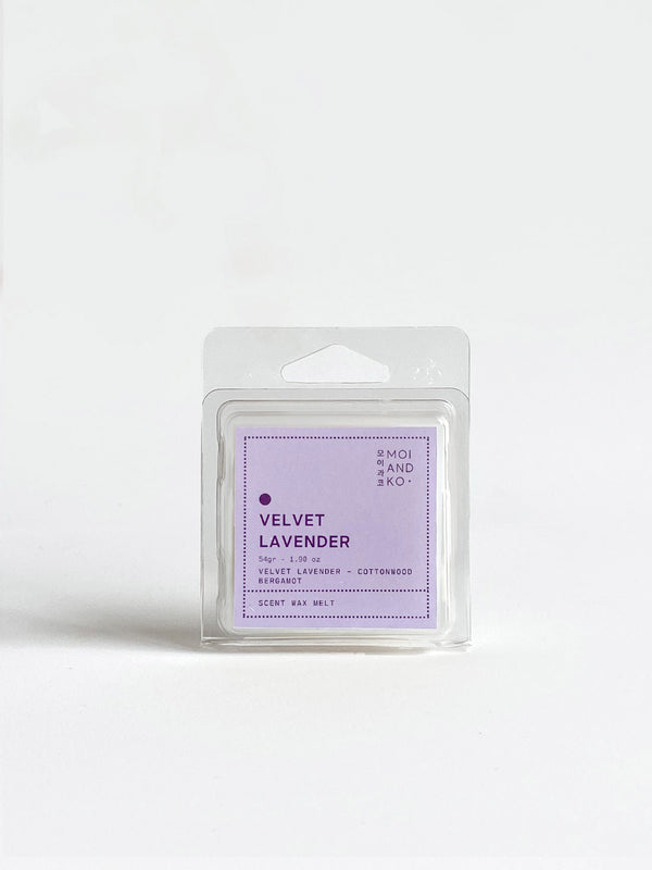 Cera derretida Velvet Lavender - 4 cubos