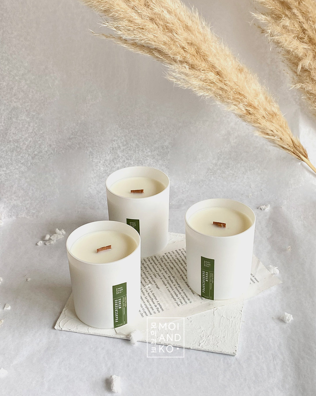 Frankincense and Myrrh Soy Candle - Winter Collection