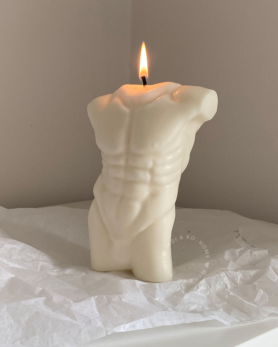 Lucious male body Candle