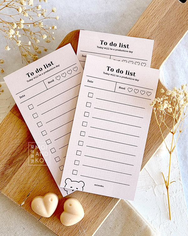 To Do list Notepad